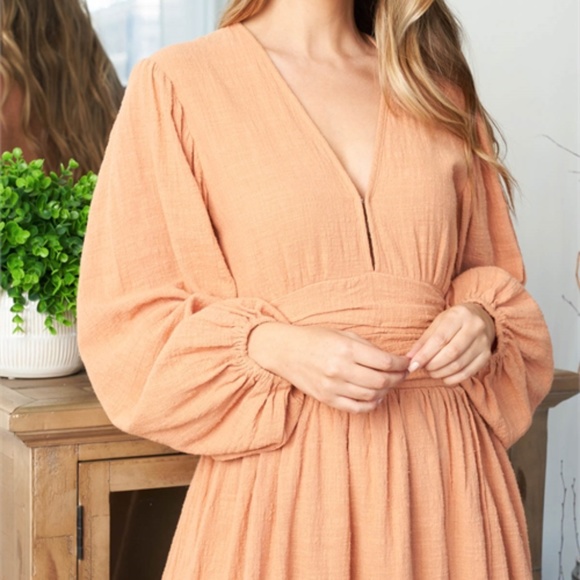 Peach Dress - Picture 3 of 15